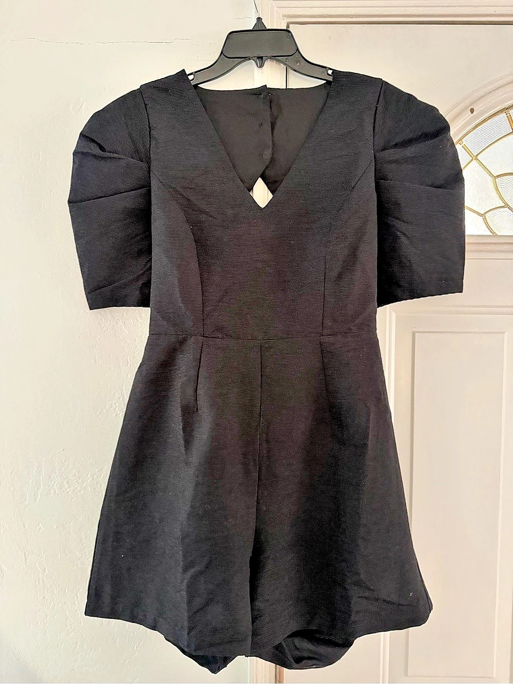 TOPSHOP Black Romper Size US 10 Like New